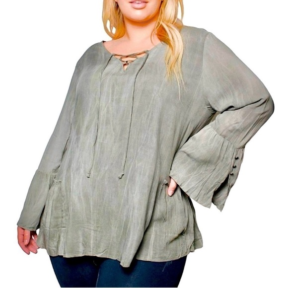 NEW boho hippie tie dye top - Picture 2 of 10